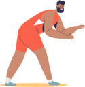 پیش‌نمایش فایل male-wrestler-in-costume-for-competition-8579140 از پک ورزش ها