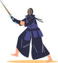 پیش‌نمایش فایل wushu-warrior-in-mask-and-black-kimono-costume-8579141 از پک ورزش ها