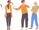 پیش‌نمایش فایل angry-people-having-quarrel-and-misunderstanding-8778261 از پک افراد در تعارض