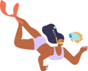 پیش‌نمایش فایل happy-woman-snorkeling-with-mask-and-floppers-exploring-underwater-wildlife-8778593 از پک ورزش ها