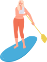 پیش‌نمایش فایل young-active-woman-standing-on-supboard-paddling-8778588 از پک ورزش ها