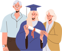 پیش‌نمایش فایل happy-young-graduate-girl-standing-with-parents-on-graduation-ceremony-8778480 از پک آموزش