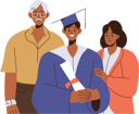 پیش‌نمایش فایل proud-happy-family-and-cheerful-graduate-son-student-standing-together-8778483 از پک آموزش