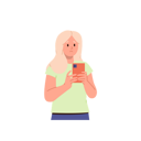 پیش‌نمایش فایل cute-little-school-girl-using-mobile-8778498 از پک کودکان