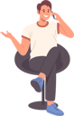 پیش‌نمایش فایل happy-man-sitting-on-chair-with-crossed-legs-and-talking-mobile-phone-8778361 از پک افراد مثبت