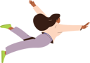 پیش‌نمایش فایل happy-woman-flying-in-air-and-feeling-free-8778375 از پک افراد مثبت