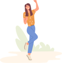 پیش‌نمایش فایل positive-overjoyed-woman-rejoicing-jumping-with-raised-clenching-fist-celebrating-success-8778357 از پک افراد مثبت