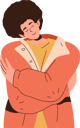 پیش‌نمایش فایل smiling-young-woman-hugging-herself-with-hands-8778381 از پک افراد مثبت
