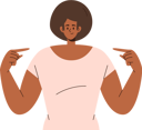 پیش‌نمایش فایل successful-female-gesturing-with-fingers-on-herself-8778388 از پک افراد مثبت