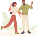 پیش‌نمایش فایل young-man-and-woman-with-positive-gestures-and-feelings-showing-8778354 از پک افراد مثبت