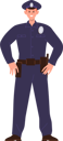 پیش‌نمایش فایل male-police-officer-wearing-uniform-and-weapon-8778399 از پک خدمات نجات