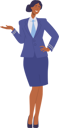 پیش‌نمایش فایل airliner-stewardesses-flight-attendant-9176540 از پک خدمه هواپیمای مسافربری