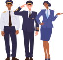 پیش‌نمایش فایل passenger-plane-crew-9176539 از پک خدمه هواپیمای مسافربری