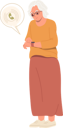 پیش‌نمایش فایل elderly-grey-haired-retired-woman-9176470 از پک افراد با دستگاه‌ها