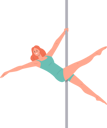 پیش‌نمایش فایل attractive-fitness-woman-pole-dancer-character-in-sportswear-hanging-on-pylon-9176499 از پک ورزش ها