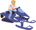 پیش‌نمایش فایل man-character-riding-snowmobile-enjoying-outdoor-winter-recreation-9176493 از پک ورزش ها
