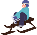 پیش‌نمایش فایل smiling-man-in-safety-wear-and-helmet-riding-snow-scooter-with-steering-wheel-9176495 از پک ورزش ها