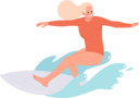 پیش‌نمایش فایل excited-woman-surfer-catching-wave-riding-high-on-surfboard-through-ocean-surface-9355922 از پک ورزش ها