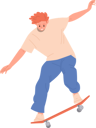 پیش‌نمایش فایل teenager-boy-training-longboard-riding-9355914 از پک ورزش ها