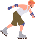 پیش‌نمایش فایل young-teenager-guy-wearing-helmet-and-protective-gears-rollerblading-9355908 از پک ورزش ها