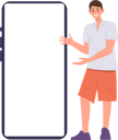 پیش‌نمایش فایل boy-character-pointing-to-huge-empty-blank-mobile-phone-screen-mockup-9356015 از پک افراد
