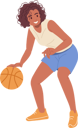 پیش‌نمایش فایل female-basketball-player-9594830 از پک ورزش ها