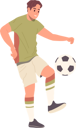 پیش‌نمایش فایل happy-young-football-player-training-9594837 از پک ورزش ها