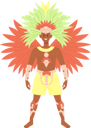 پیش‌نمایش فایل young-smiling-tanned-man-wearing-masquerade-costume-with-celebrating-brazilian-carnival-9952870 از پک کارناوال برزیلی