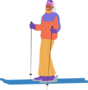 پیش‌نمایش فایل happy-elderly-woman-enjoying-skiing-at-mountain-10036565 از پک افراد