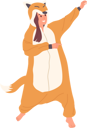 پیش‌نمایش فایل happy-girl-wearing-fox-costume-and-having-fun-10036532 از پک افراد
