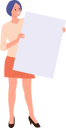 پیش‌نمایش فایل woman-holding-empty-placard-10036564 از پک افراد