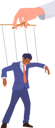 پیش‌نمایش فایل businessman-hanged-on-string-controlled-by-employer-puppeteer-9952911 از پک افراد