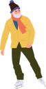 پیش‌نمایش فایل old-man-doing-ice-skating-10125798 از پک ورزش ها