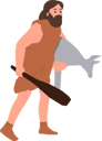 پیش‌نمایش فایل caveman-10324370 از پک اشخاص تاریخی