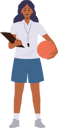 پیش‌نمایش فایل woman-basketball-trainer-standing-with-ball-and-clipboard-10940703 از پک ورزش ها