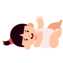پیش‌نمایش فایل baby-girl-lying-down-9336931 از پک فعالیت‌های دختر نوزاد