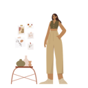 پیش‌نمایش فایل boho-girl-one-hand-inside-the-pocket-9368936 از پک استودیوی بوهمی زن مد روز