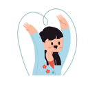 پیش‌نمایش فایل girl-feeling-happy-11078012 از پک شخصیت کودکان و آنفولانزا