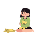 پیش‌نمایش فایل sad-girl-holding-teddy-bear-11078003 از پک شخصیت کودکان و آنفولانزا