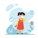 پیش‌نمایش فایل little-girl-wearing-mask-and-face-protector-11081920 از پک کودکان و آنفولانزا