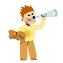 پیش‌نمایش فایل boy-with-telescope-finding-something-11081985 از پک کودک شاد