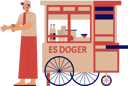پیش‌نمایش فایل doger-ice-11084491 از پک دستفروشان خیابانی اندونزیایی