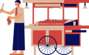 پیش‌نمایش فایل streetfood-11084490 از پک دستفروشان خیابانی اندونزیایی