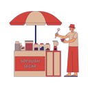 پیش‌نمایش فایل sop-buah-segar-street-vendor-11280217 از پک فروشنده تاجیل رمضان