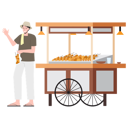 پیش‌نمایش فایل angkringan-street-vendor-11327879 از پک دستفروش خیابانی اندونزیایی رنگارنگ