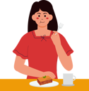 پیش‌نمایش فایل woman-eating-lasagna-11611868 از پک افراد در حال خوردن غذای خوشمزه