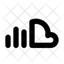 پیش‌نمایش فایل soundcloud-logo-5014354 از پک یونی آیکن‌ها