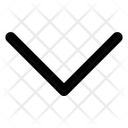 پیش‌نمایش فایل arrow-down-3 از پک مجموعه آیکون آرگون
