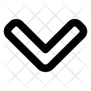 پیش‌نمایش فایل arrow-down-4 از پک مجموعه آیکون آرگون