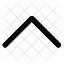 پیش‌نمایش فایل arrow-up-1 از پک مجموعه آیکون آرگون